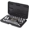 KS Tools 911.4302 Serie di Chiavi a Bussola TX, 31 Pezzi, 1/4+3/8+1/2