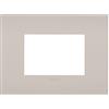 Vimar 19953.31 Placca Arké fit 3 moduli, metallo, sabbia di lipari