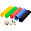 Vimbo Wlevzzor Confezione da 5 pelatrici per Aglio, pelatrici per Aglio in Silicone Rulli per Aglio, pelapatate Utensili da Cucina (Rosso, Giallo, Verde, Blu, Nero)