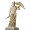 BeautifulGreekStatues Zeus Greco Dio Giove Tuono Statua Figura Oro Alabastro 16 cm