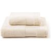 Caleffi | Asciugamano con Ospite Asciugamano con Ospite Bamboo Prima Natura, in cotone, Colore PANNA, STANDARD - 60% Cotone 40% Bamboo