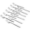 Gitany Set di 12 Forchette da Dessert in Acciaio INOX, Forchettine da Dolce Forchette per Torta
