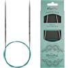 KnitPro 36096 - Ferri circolari Mindful, 3,25 mm, 80 cm, colore: verde blu