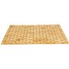 Mind Reader Bath, Shower, Bathtub Mat, Bathroom Accessory Tappetino per Bagno, Brown, One Size