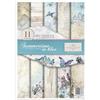 ITD Collection - Papier de riz créatif A4 Decoupage Rice Paper Sheet 29,7 x 21 cm Technique de découpage multicolore (RP017) - HS code 48021000