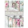 ITD Collection - Papier de riz créatif A4 Decoupage Rice Paper Sheet 29,7 x 21 cm Technique de découpage multicolore (RP030) - HS code 48021000