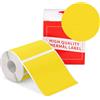 Phomemo M110 Etichetta rotonda,Giallo Chiaro etichetta autoadesiva rotonda,50x50mm(1,96x1,96),per Phomemo M110 M120 M220 M221 M108 M102 M100 M150 M250 M260 Etichettatrice,140 etichette/rotolo