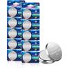 Beidongli CR2450 Batteria a Bottone al Litio CR2450 3V 650mAh 10 Pezzi 【5 Anni di Garanzia 】 (2450-10p)