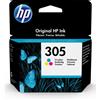 Hp Cartuccia Hp 305 100pagine Ciano/Magenta/Giallo [3YM60AE#UUS]