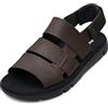 Camper Oruga Sandal K100470, Sandalo Uomo, Marrone scuro 004, 39 EU