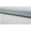 CRS Fur Fabrics Lusso Supersoffice Punzonato Coccoloso Lana di Pecora Morbida Materiale Tessuto - Bianco - Bianco, 1Mtr 150cmx100cm