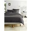 De Witte Lietaer Olivia - Parure da letto in raso di cotone pettinato, 260 x 240 cm, con 2 federe