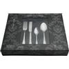 Grunwerg - Set di posate in acciaio INOX 18/0, 24 pezzi, in confezione regalo, Acciaio INOX, 24 pezzi