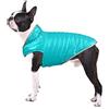 FUNAT Cappotto Reversibile Caldo per Cani, Cappotto in Cotone Double-Face Leggero per Cane, Piumino Regolabile per Cani di Taglia Piccola Media