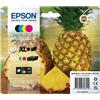 Epson MULTIPACK 4 CARTUCCE INCHIOSTRO ORIGINALE EPSON 604XL/604 C13T10H94010 Expression Home XP-2200