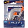 Nerf Hasbro, pistola giocattolo, blaster N-Strike Elite Triad, A1690EUA