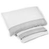 Bee Set Lenzuola in Flanella Completo Letto Matrimoniale MADE IN ITALY (2P, Grigio)