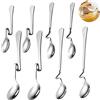 Wenyue Cucchiani Caffe Acciaio Cucchiaio Per Miele Set Cucchiaino Miele Gold Cucchiaino Per Miele Può Essere Utilizzato Come Cucchiaio Marmellata, Cucchiaino Tè, Cucchiaino Caffè, Cucchiaino
