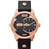 Diesel Mini Daddy Orologio da Uomo in Acciaio Inossidabile a Tre Lancette, Oro (Rosa)