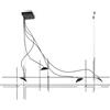 Vistosi Plot Frame SP 4 lampada a sospensione