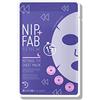 NIP & FAB Nip + Fab Retinol Fix, Maschera in fogli con Retinolo, Acqua di Cocco, Edelweiss, Maschera Viso Gel Idratante, Riduzione dei Pori, 25 ml