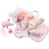 JC TOYS-La Newborn Atributo No aplicable al producto Ospedale Bambola Bambino, Colore Rosa, 18791