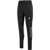 Macron Athleisure Fcc Fenis Woman Blk/Milgrn, Leggings Donna, Nero, XS