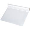 SUPERFINDINGS 1 Rotolo d'Argento Foglio reattivo 16.4Ftx7.7in Carta stagnola Metallica di trasferimento Fogli di trasferimento del Toner per la Stampante Laser + laminatore Fai da Te goffratura Carte