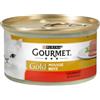 Amicafarmacia Purina Gourmet Gold Mousse Con Manzo Per Gatti Lattina 85g