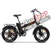 Bici Bicicletta Elettrica E-bike Pieghevole RKS Urban Bike RSIV-Pro 250W 48V Batteria Litio Shimano-Nero
