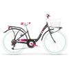 Bici Bambina MBM Fleur 24" 6 Velocità-Nero