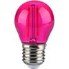 V-TAC LAMPADINA LED E27 2W FILAMENTO ROSA A BULBO VT-2132-LED217410