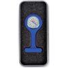 GIMA Orologio per infermieri con scatola alluminio - rotondo - blu