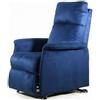 GIMA Poltrona elevabile arianna 1 motore - blu