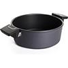 Woll Giannini 4054359001474 Casseruola, Acciaio, Carbone