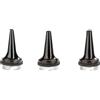 HEINE Speculum riutilizzabili in SANALON S - 3 speculum auricolari Ø 3,5 / 4,5 / 5,5mm