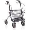 MORETTI Rollator in acciaio Grigio con seduta