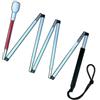 Cambratech Bastone bianco canadese in grafite, slim - 6 sezioni - 97 cm