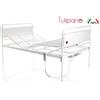 MORETTI Letto Degenza A 3 Snodi Elettrico, Larghezza 120 Cm - Serie Tulipano