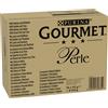 Gourmet Megapack risparmio! Gourmet Perle 96 x 85 g Alimento umido per gatti - Salmone & Pesce bianco, Sardine & Tonno, Salmone & Merluzzo, Pesce dell'oceano & Tonno in Salsa