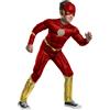 RUBIE'S Costume Flash Black Line Deluxe per Bambini - Taglia L - 8/10 Anni