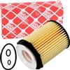 febi bilstein 101653 - Filtro dell'olio con anelli di tenuta, 1 pezzo