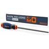 Presch Raspa per legno rotonda 200 mm - Raspa di alta qualità con taglio circolare H2 per la lavorazione di curve in legno duro o tenero, Lima per legno professionale
