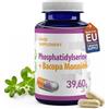 Hepatica Fosfatidilserina + Bacopa Monnieri | PS 125 mg + Bacopa 20:1 Standardizzato al 50% di Bacosidi (62,5 mg) | 90 Capsule Vegane | Scorta 3 Mesi | GMP & laboratorio indipendente