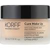 Korff Fondotinta Crema Effetto Lifting, Coprenza Media Alta con Acido Ialuronico e Vitamina E, Texture Fondente e Cremosa, Finish Satinato 02, Formato 30ml