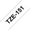 BROTHER Nastri compatibile con Brother TZE-151 - nero su trasparente - 8 metri - 24MM