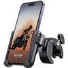 Lamicall Supporto Telefono Bicicletta【1S Sbloccato】 Rotazione a 360°, Supporto Cellulare da Manubrio per Moto Universale per iPhone 17 16 15 14 13 Pro Max Plus Mini Xs X, Huawei, 4.7-6.8 Smartphones