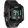 BANGLIN Orologio Resistente all'acqua 10 ATM 100m Subacqueo Orologio Acciaio con Funzioni di Sveglia, Cronometro, Doppio Fuso Orario, Calendario, Formato 12/24 Ore Selezionabile