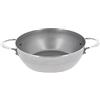 De Buyer 5654.24 Mineral B Elemento - Padella per Friggere in Ferro, 2 Manici, Diametro 24 cm