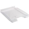 Exacompta - rif. 11423D - confezione da 10 vaschette portacorrispondenza COMBO MINI - 34,7X25,5X3,8cm - per documenti in formato A4 + - colore cristal - capacità 250 fogli